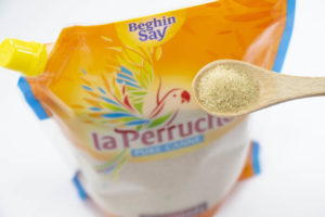 バニラやハチミツの香りがする砂糖「ラ・ペルーシュ・カソナード」