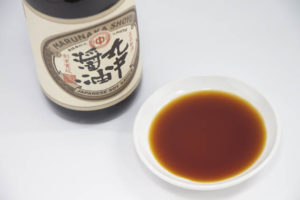 古式製法にてじっくりつくりあげた伝統醤油「丸中醤油」