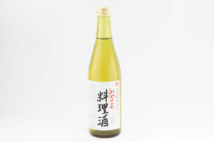 厳選された原料【有機米・海塩「海の精」】を使用、究極の料理酒「みやこの料理酒」